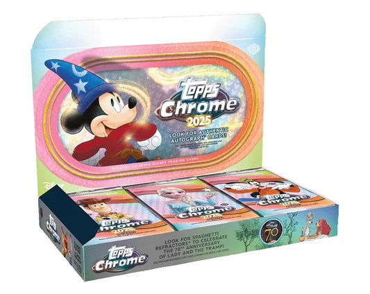 Topps® Chrome Disney 2025 - Hobby Box