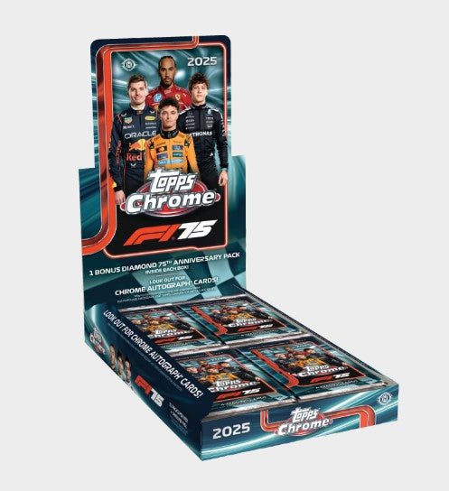 Topps F1 Chrome 2025 - Hobby Box Sealed - Pre-Order