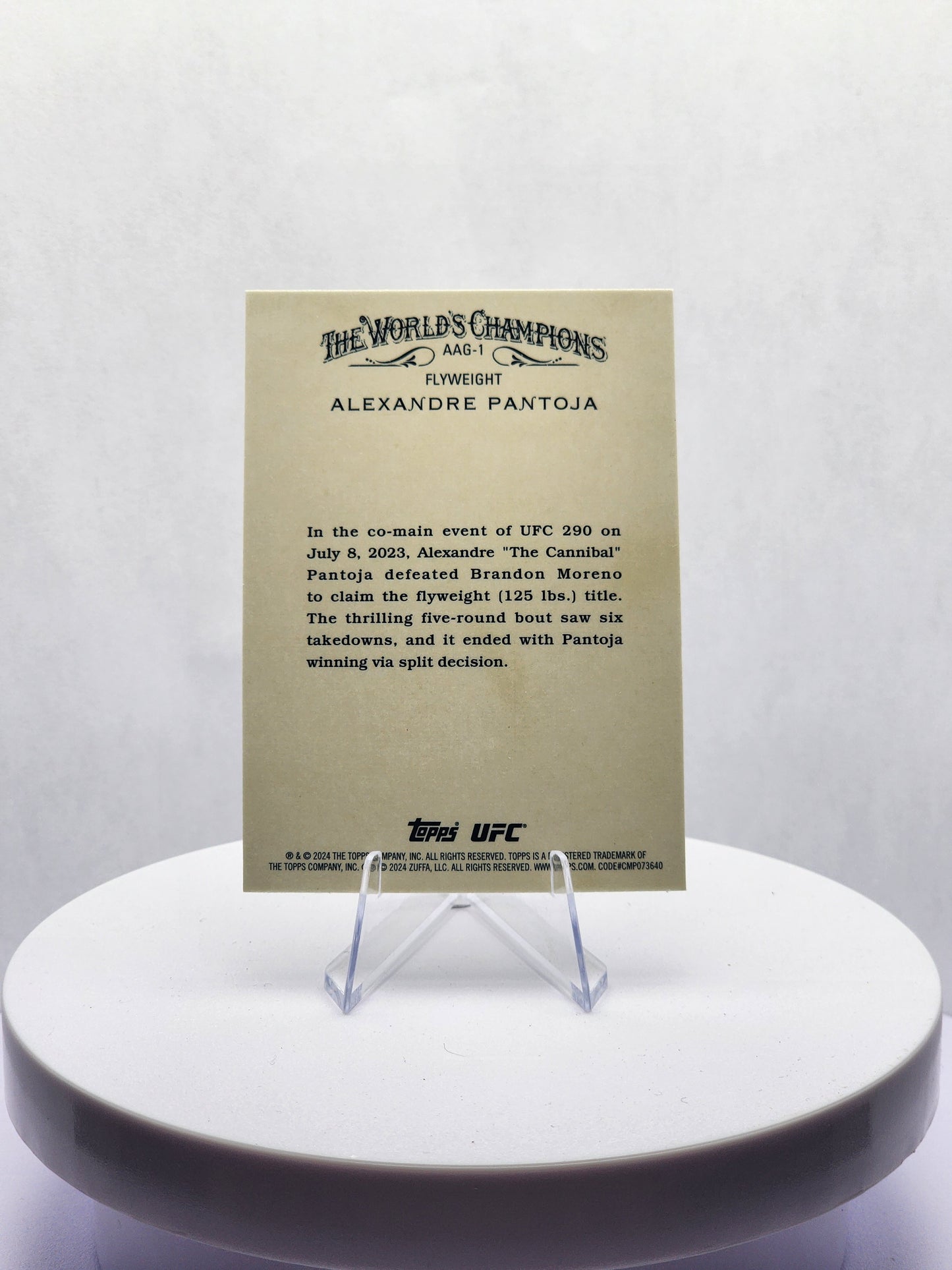 Alexandre Pantoja - World's Champions