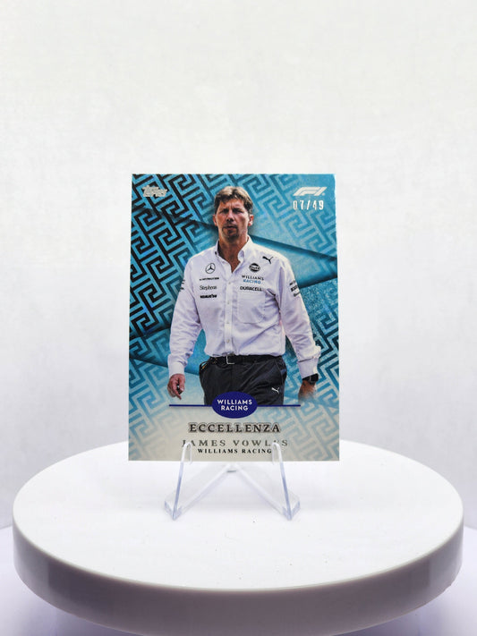 James Vowles - Blue 7/49