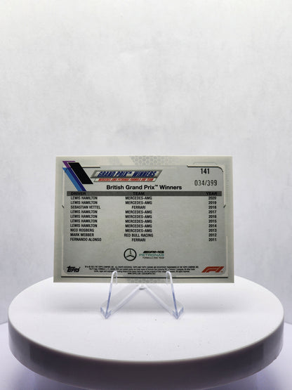 Lewis Hamilton - GP Winner Great Britain - 34/399