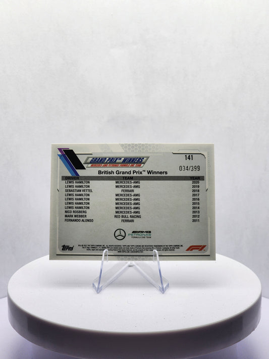 Lewis Hamilton - GP Winner Great Britain - 34/399