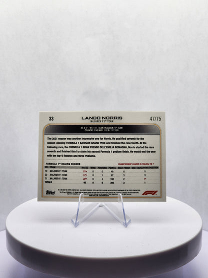 Lando Norris - Pink Portrait - 47/75