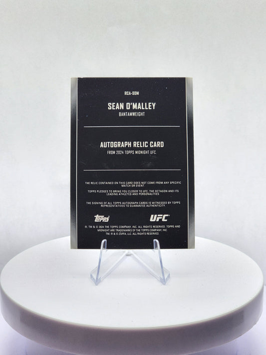 Sean O'Malley - Autograph Relic