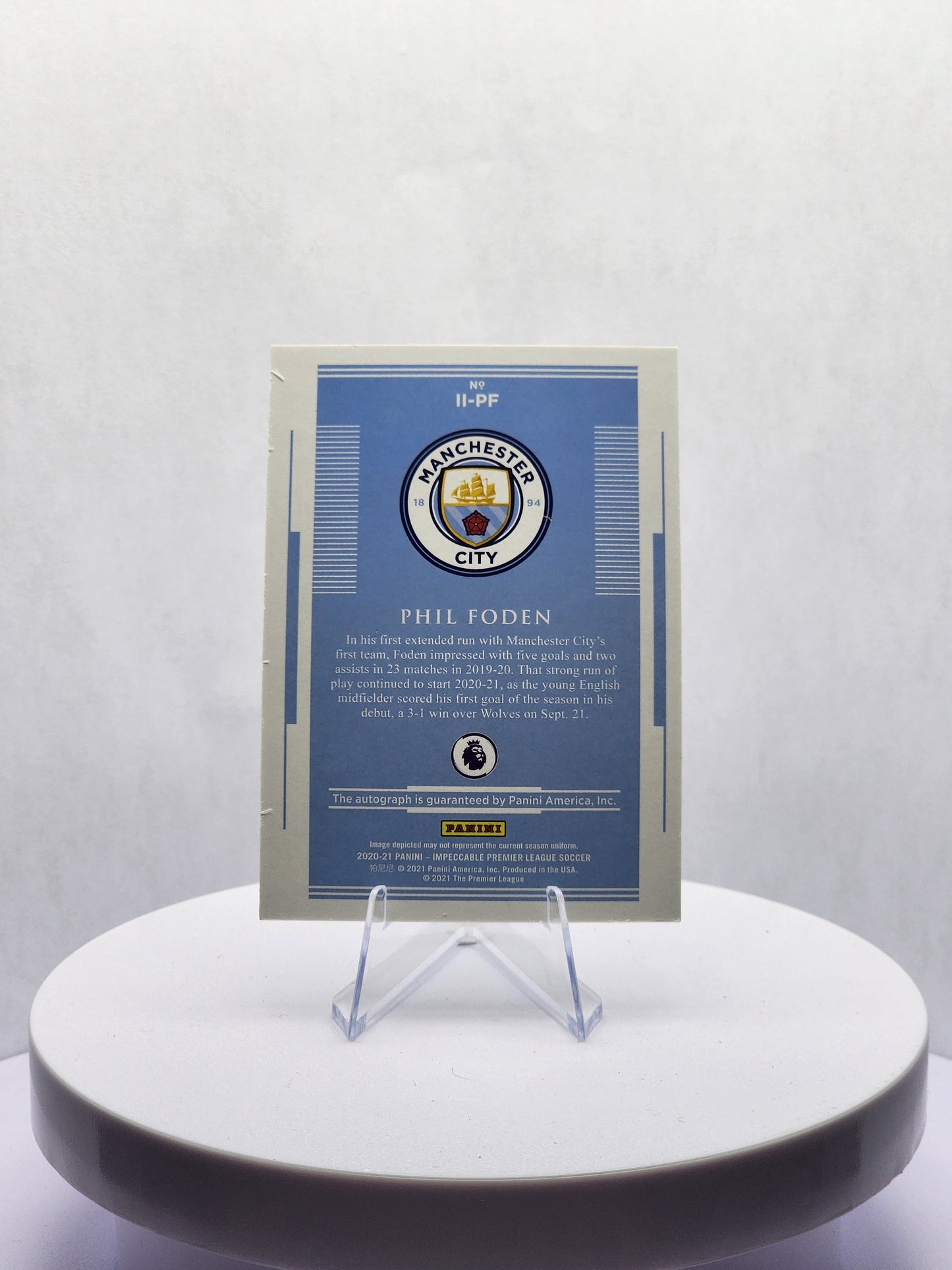 Phil Foden - Impressions Auto - 06/99