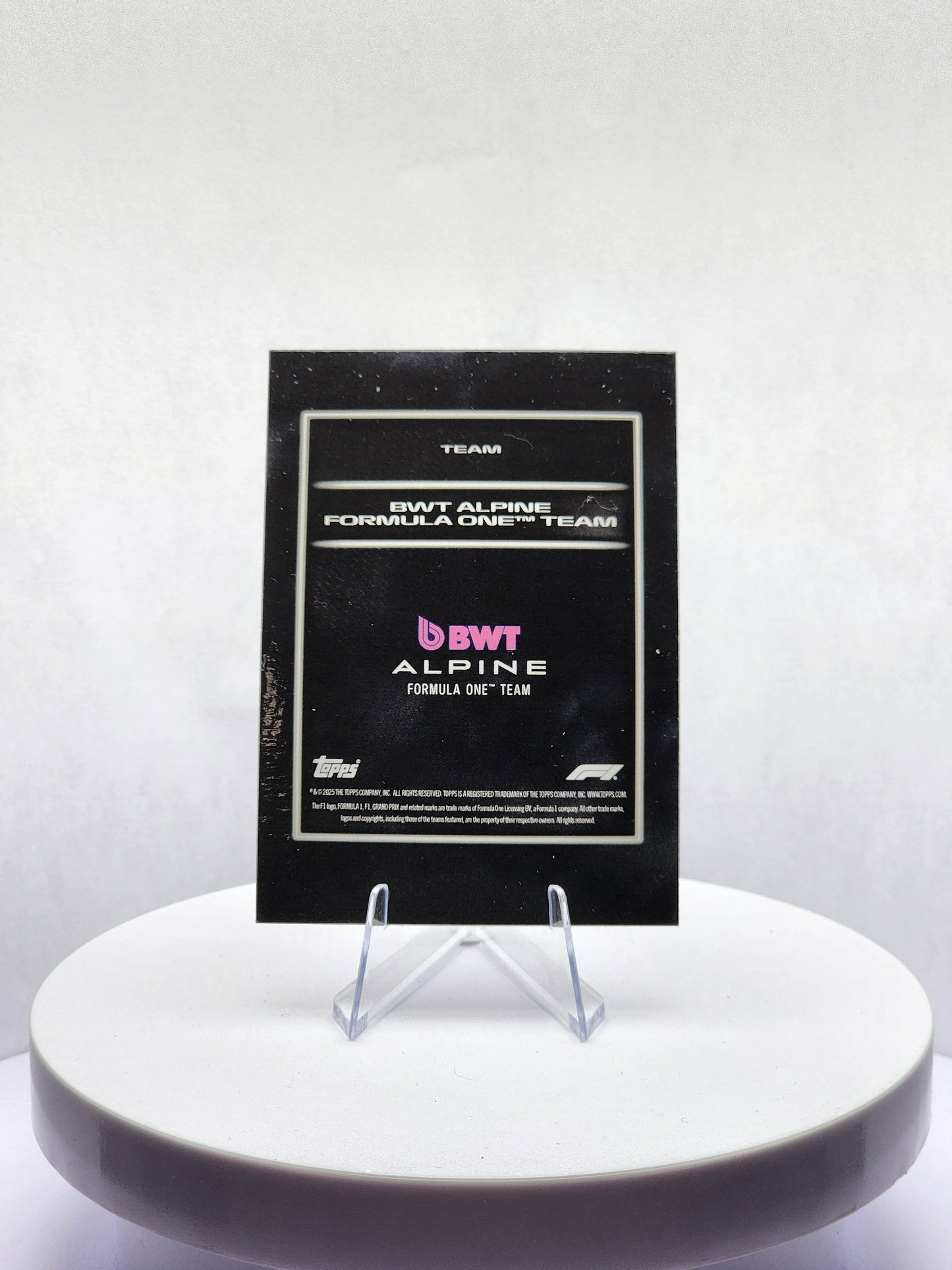 Alpine - Team card - Base