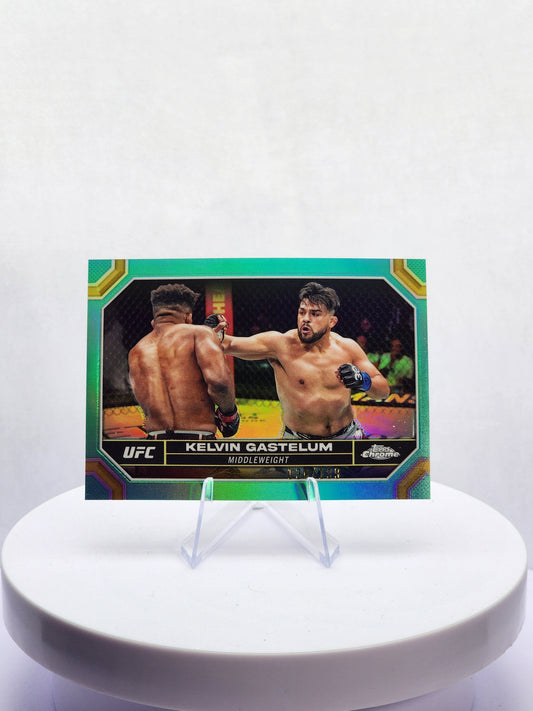 Kelvin Gastelum - Aqua Refractor - 136/199